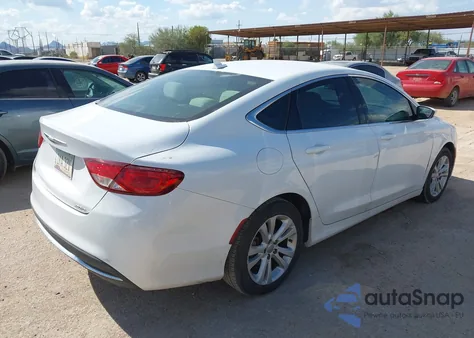 2016 Chrysler 200 Limited z USA, uszkodzony, nr VIN 1C3CCCAB1GN145197
